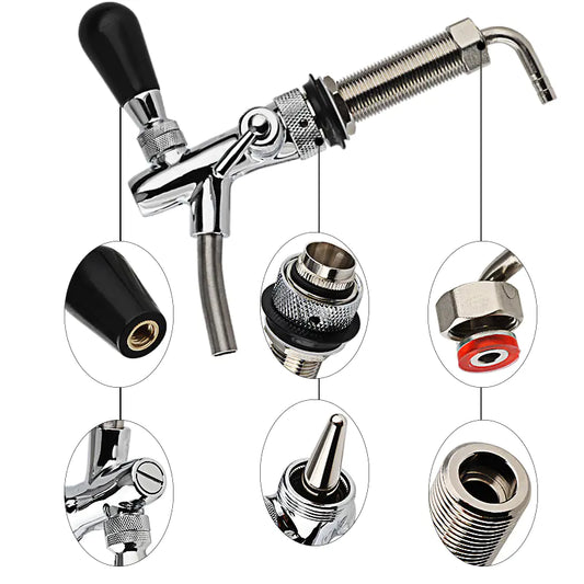 Adjustable Beer Tap with Faucet
