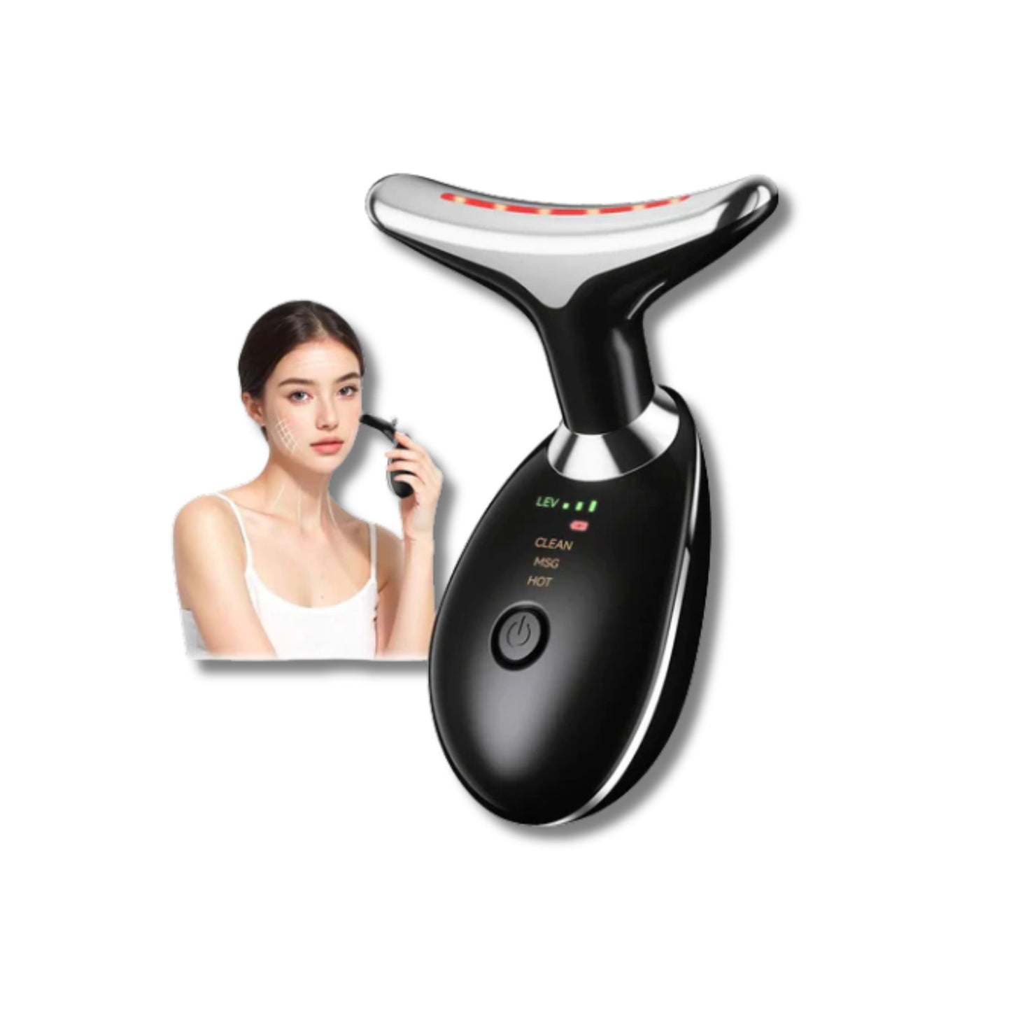 Sharp 3 in 1 Face Slimming Massager