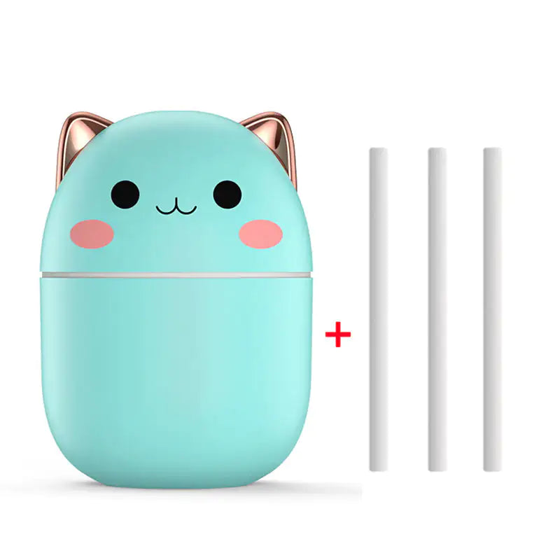 USB Silent Car Aromatherapy Humidifier With Ambient Light