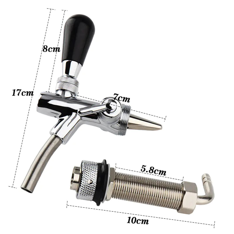 Adjustable Beer Tap with Faucet